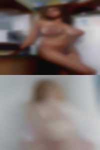 Swinging horny girl at stocky girls.